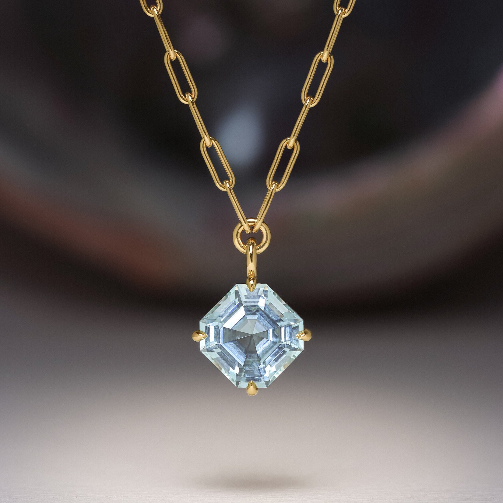 Baxter Moerman Isla Necklace with Aquamarine