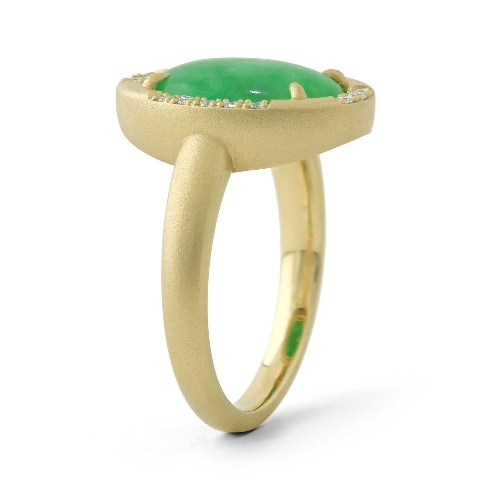 Baxter Moerman Coco Ring with Jadeite