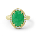 Baxter Moerman Coco Ring with Jadeite