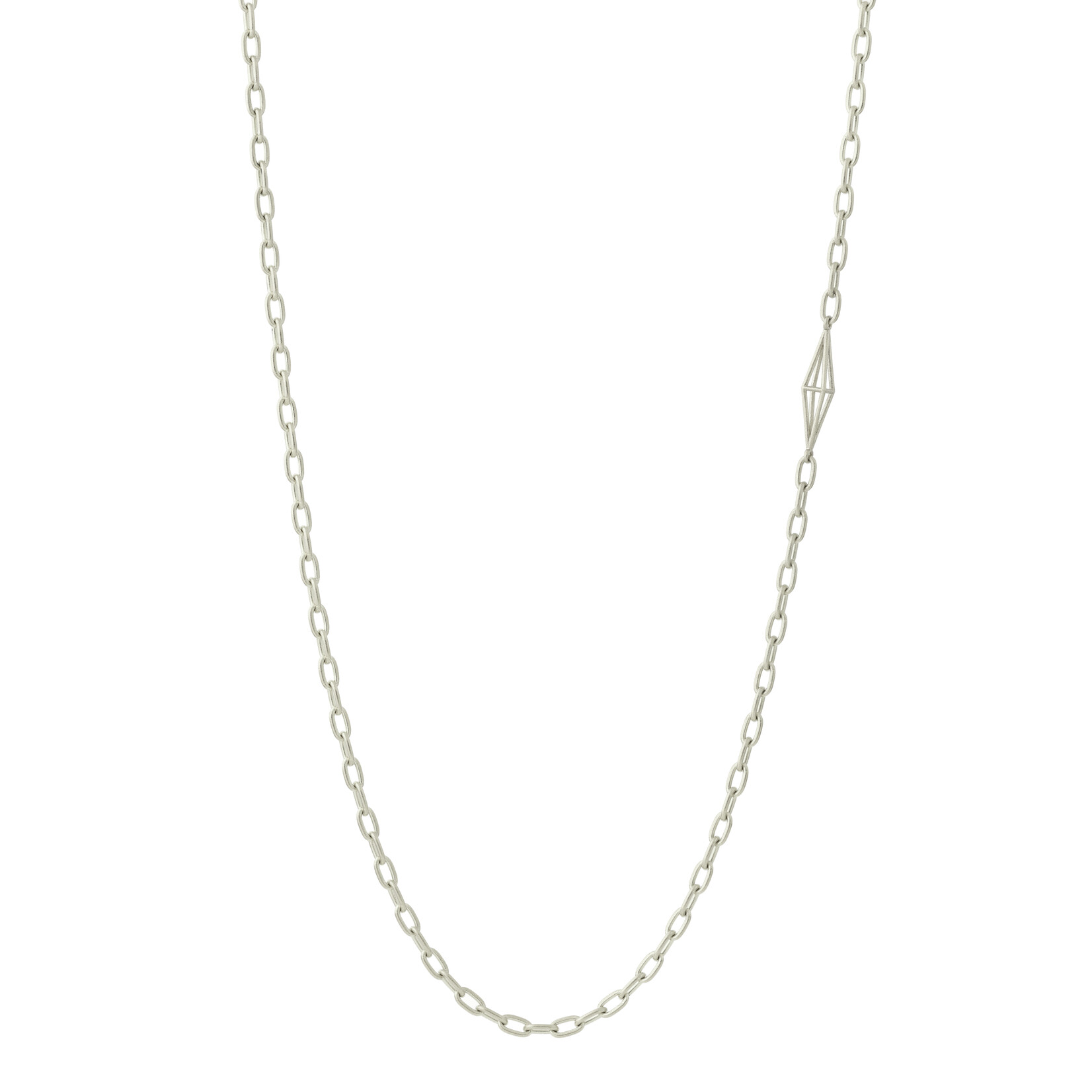Ballast Necklace in Platinum