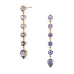 Baxter Moerman Chroma Earrings with Ombré Purple Spinel