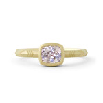 Baxter Moerman Shelby Ring with Peach Sapphire
