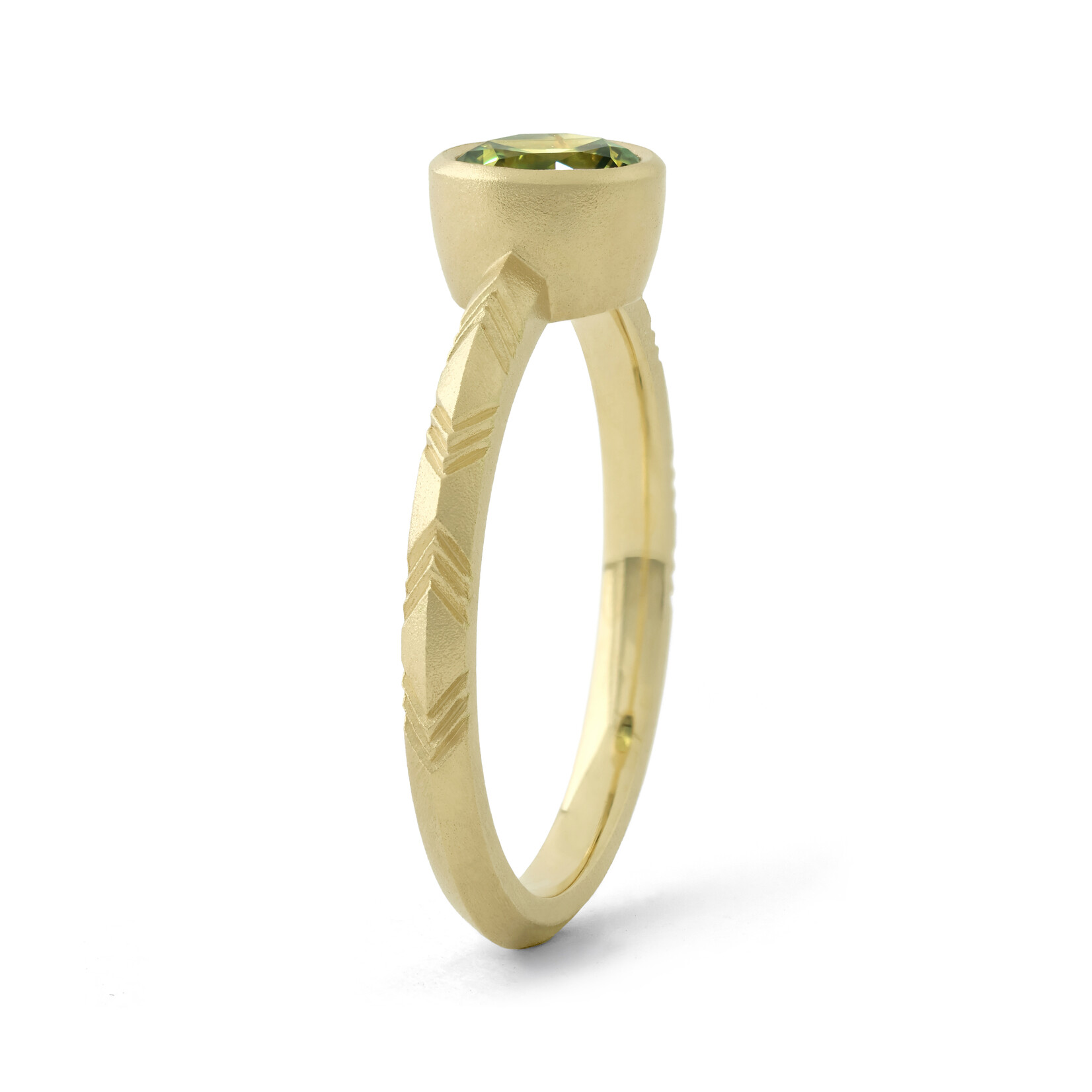 Baxter Moerman Shelby Ring with Parti Sapphire