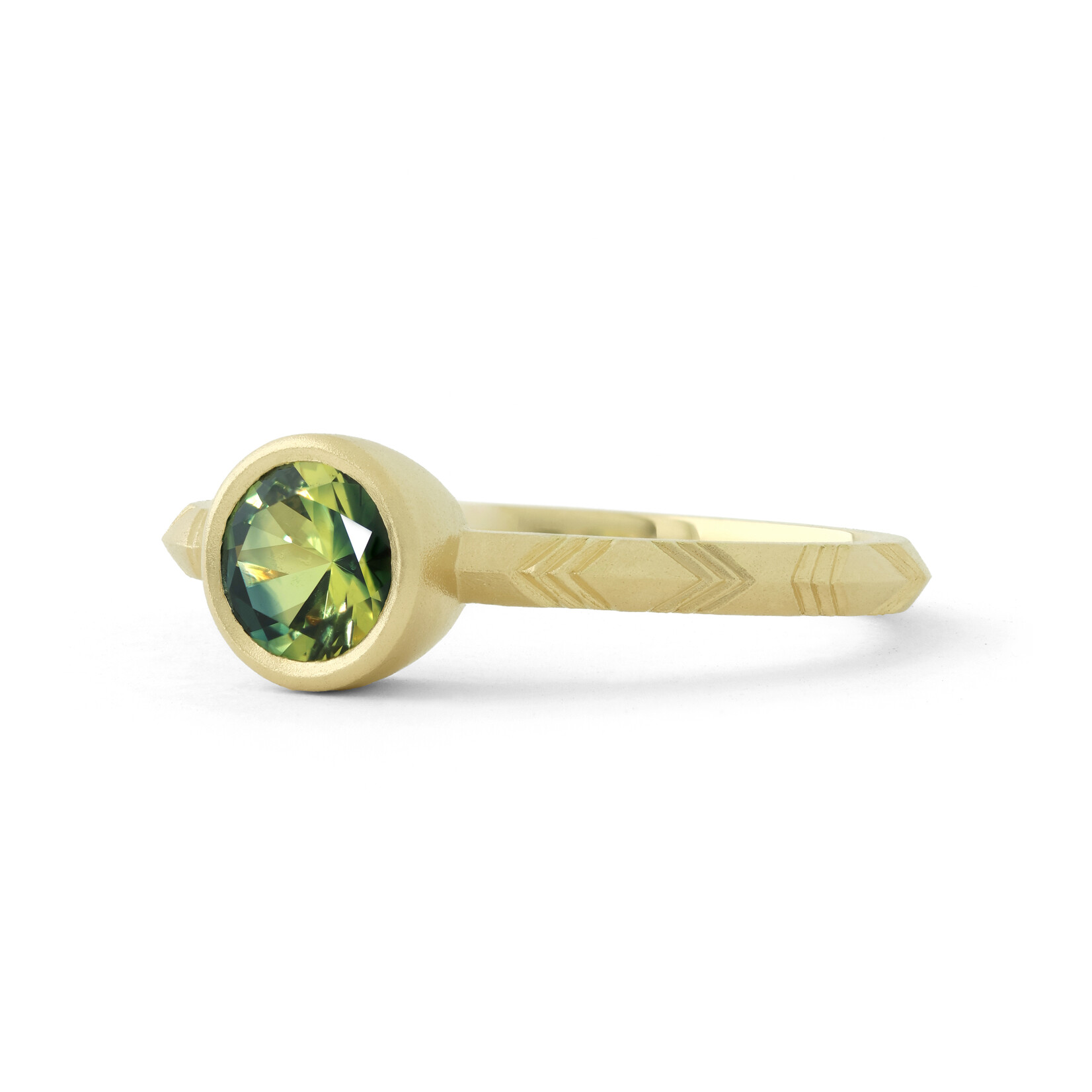 Baxter Moerman Shelby Ring with Parti Sapphire