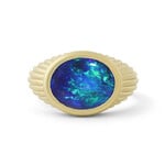 Baxter Moerman Aura Ring with Black Opal