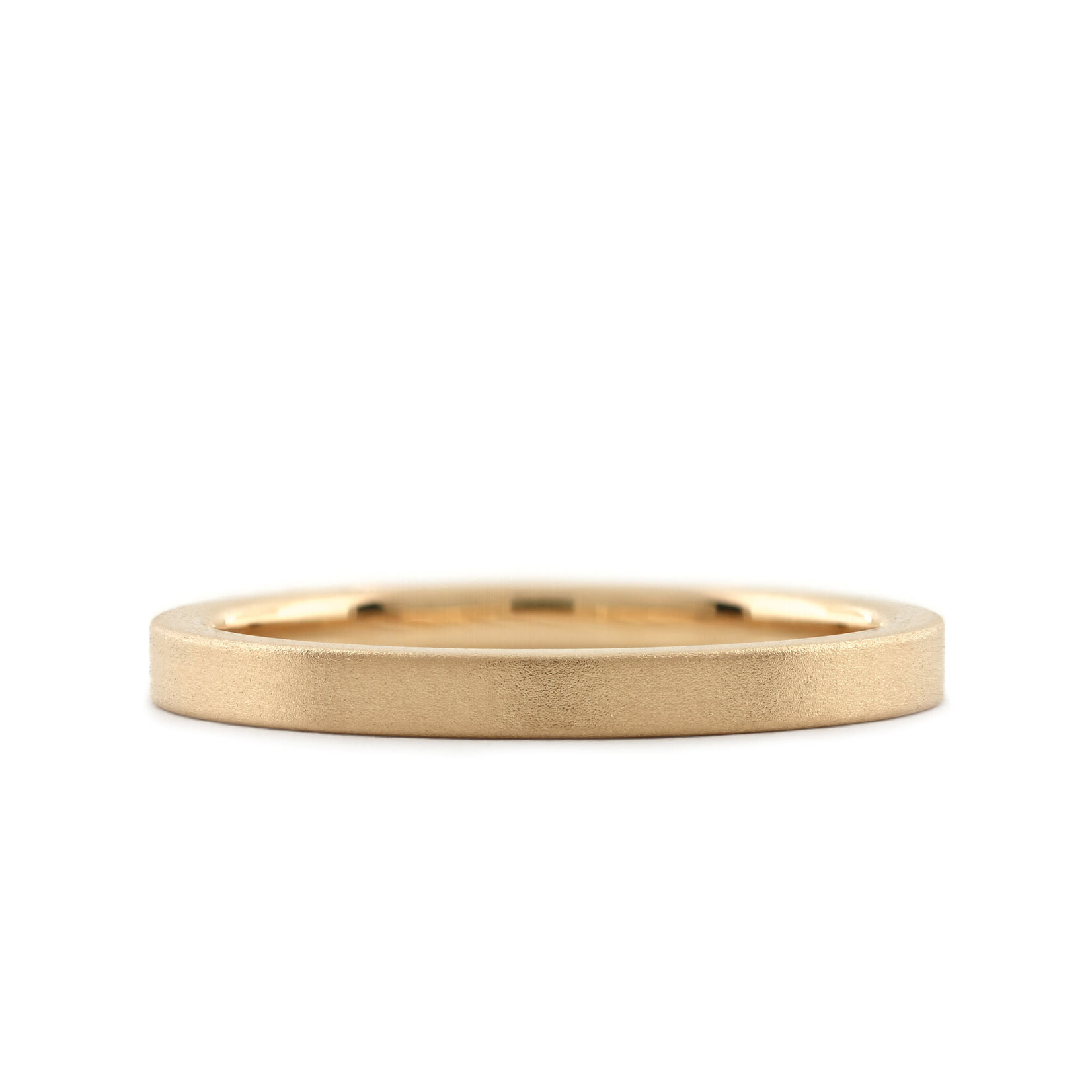 Baxter Moerman Flat Top Band - 2mm, Size 10