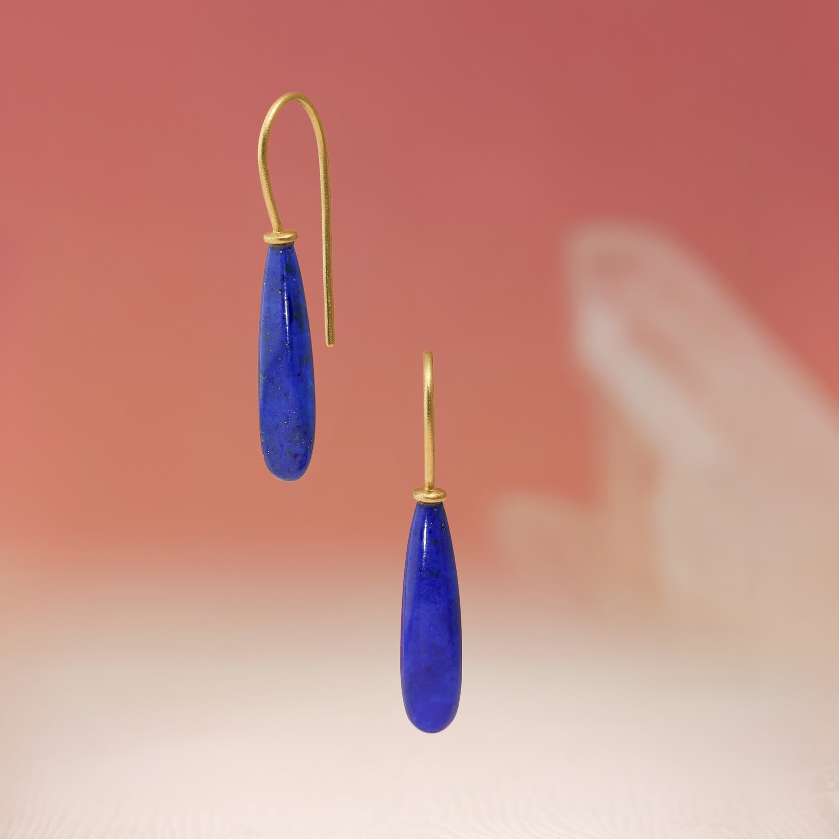 Lapis Drop Earrings