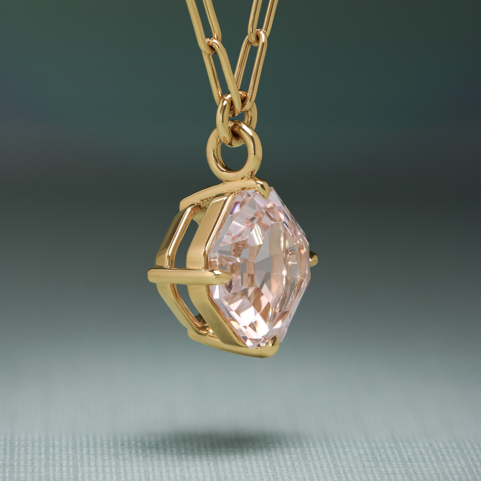 Baxter Moerman Isla Necklace with Morganite