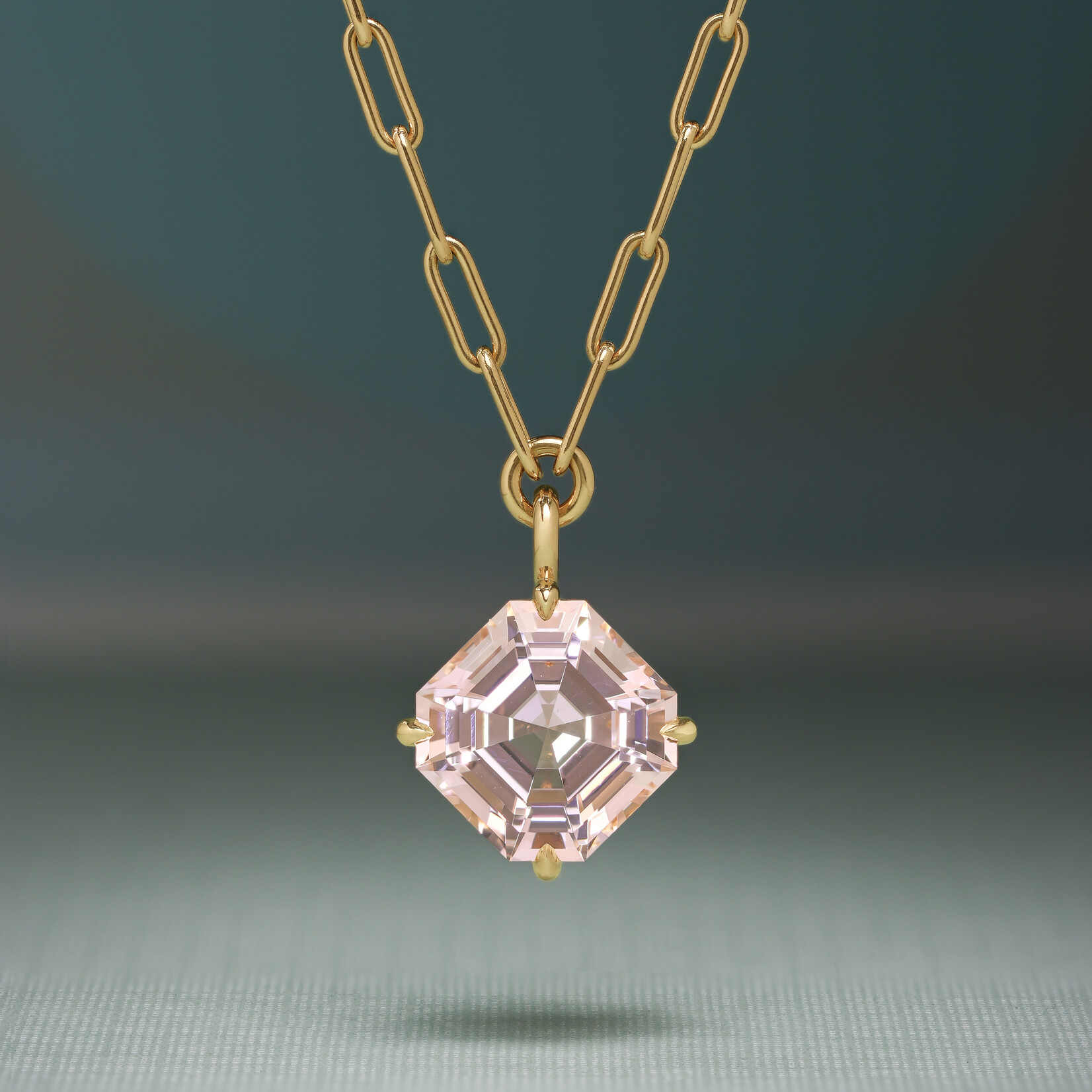 Baxter Moerman Isla Necklace with Morganite