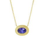 Baxter Moerman Ripple Necklace with Tanzanite