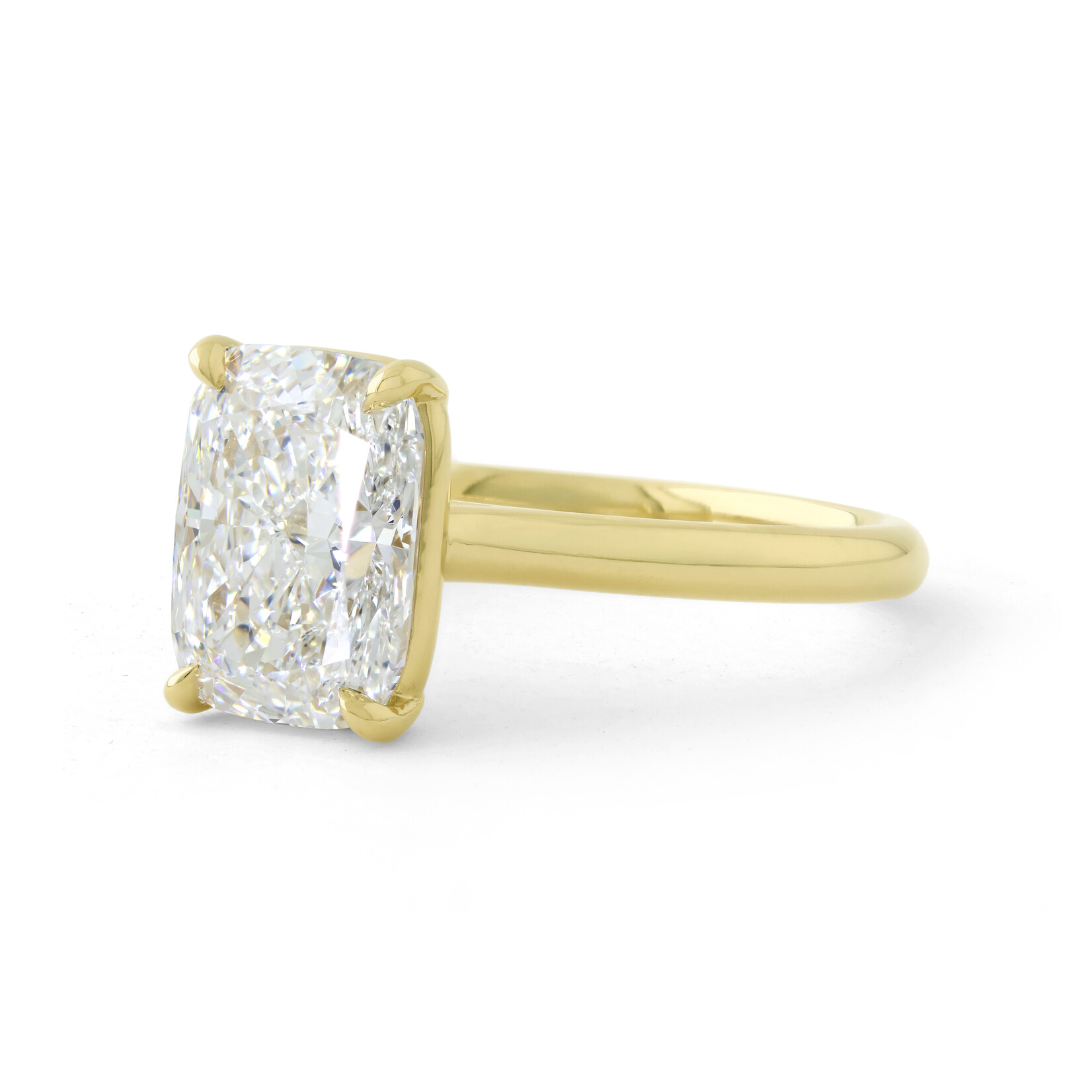 Baxter Moerman Abby Ring with Cushion Cut Lab-Grown Diamond