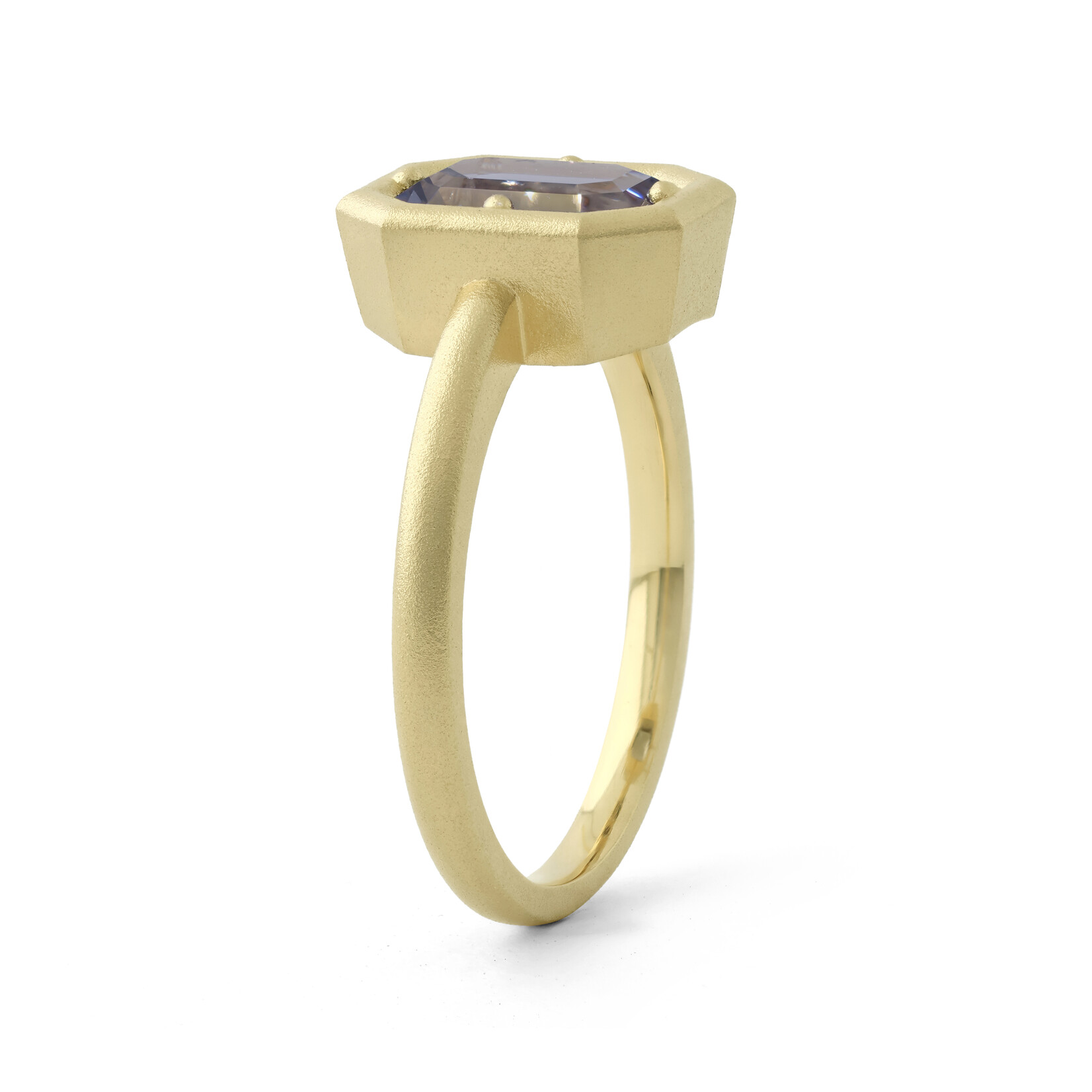 Baxter Moerman Anika Ring with Grey Spinel