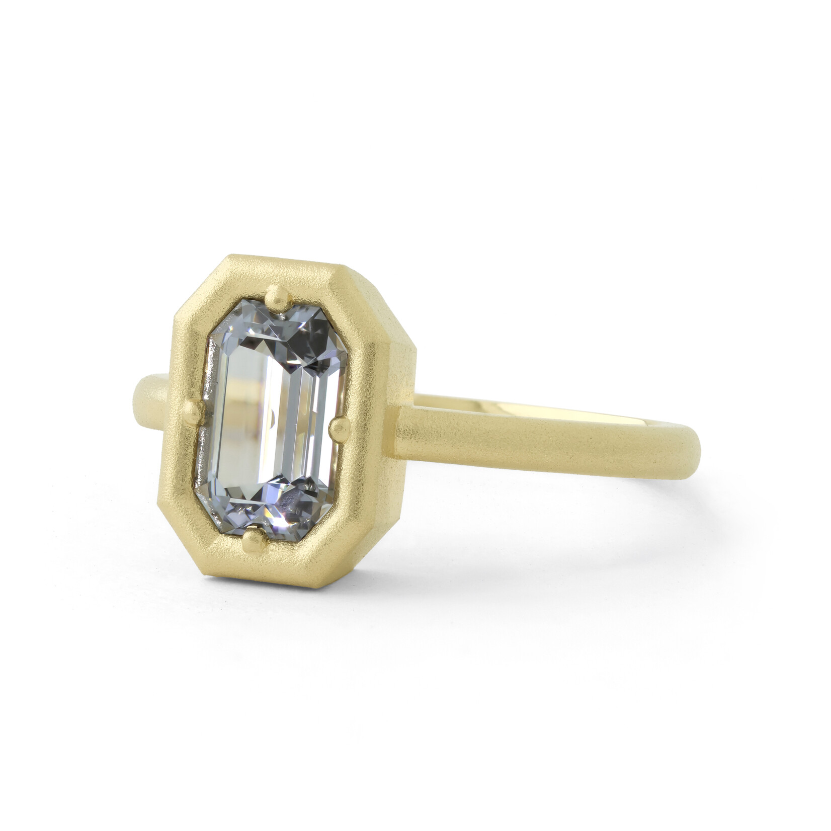 Baxter Moerman Anika Ring with Grey Spinel