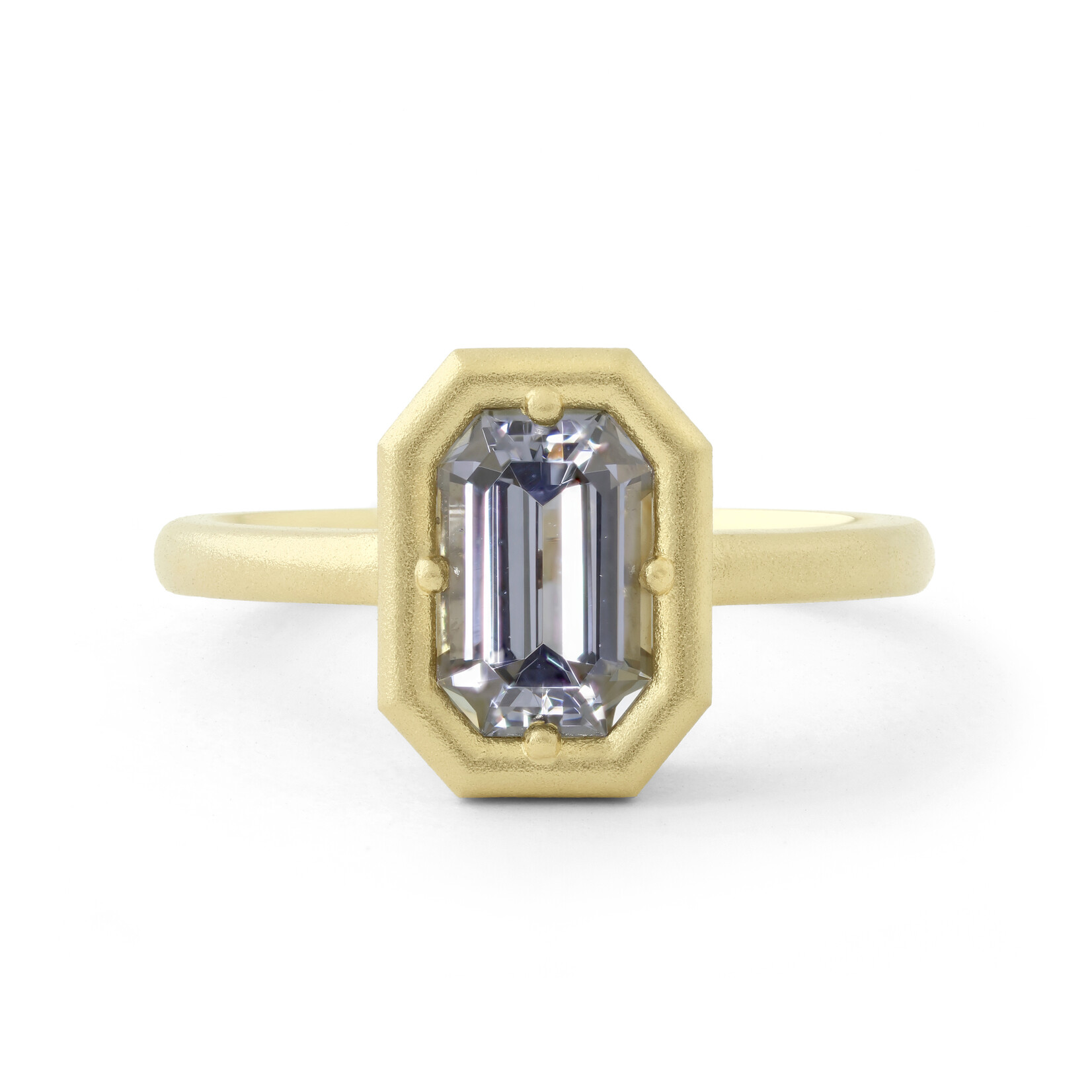 Baxter Moerman Anika Ring with Grey Spinel