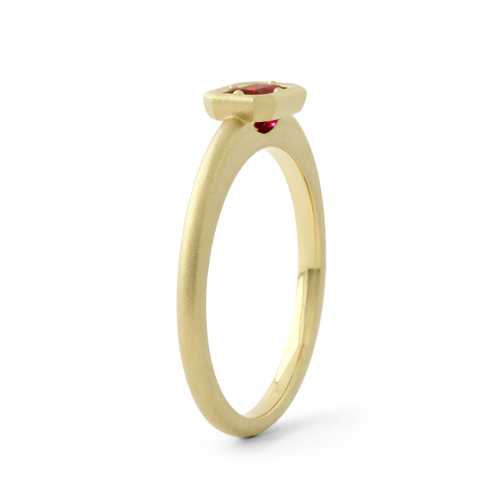 Baxter Moerman Anika Ring with Ruby