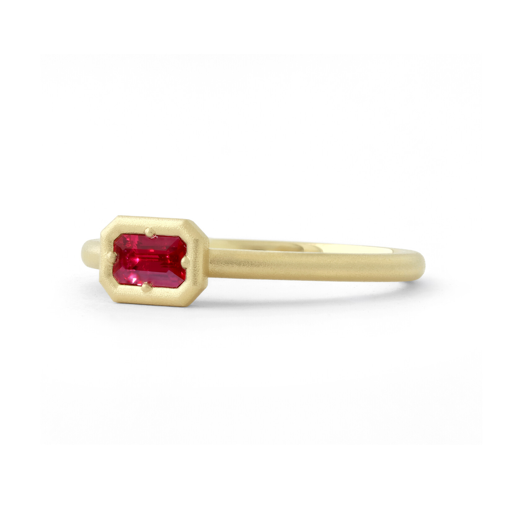 Baxter Moerman Anika Ring with Ruby