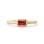 Baxter Moerman Anika Ring with Ruby