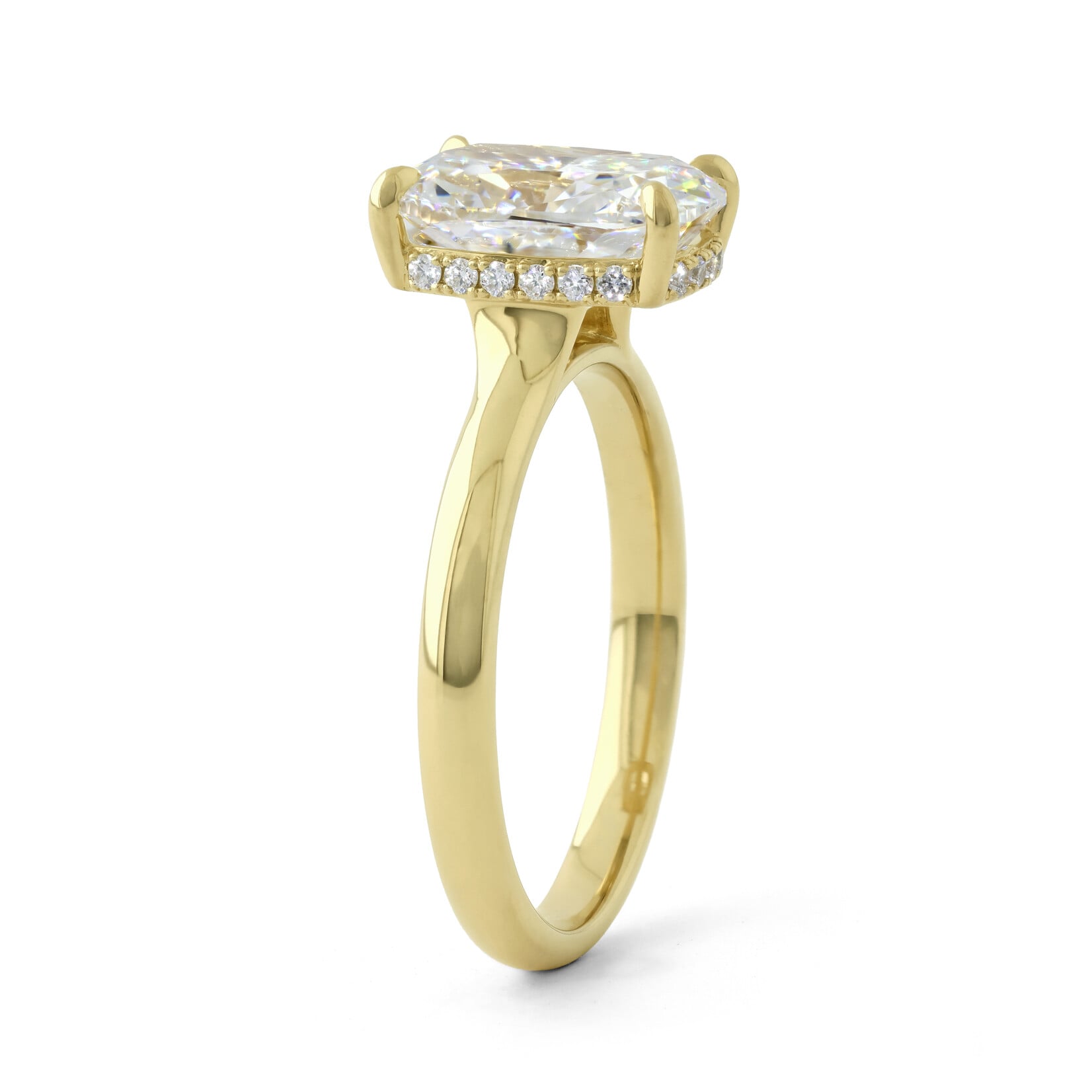 Baxter Moerman Gwen Ring – 3.09ct Elongated Cushion Lab-Grown Diamond