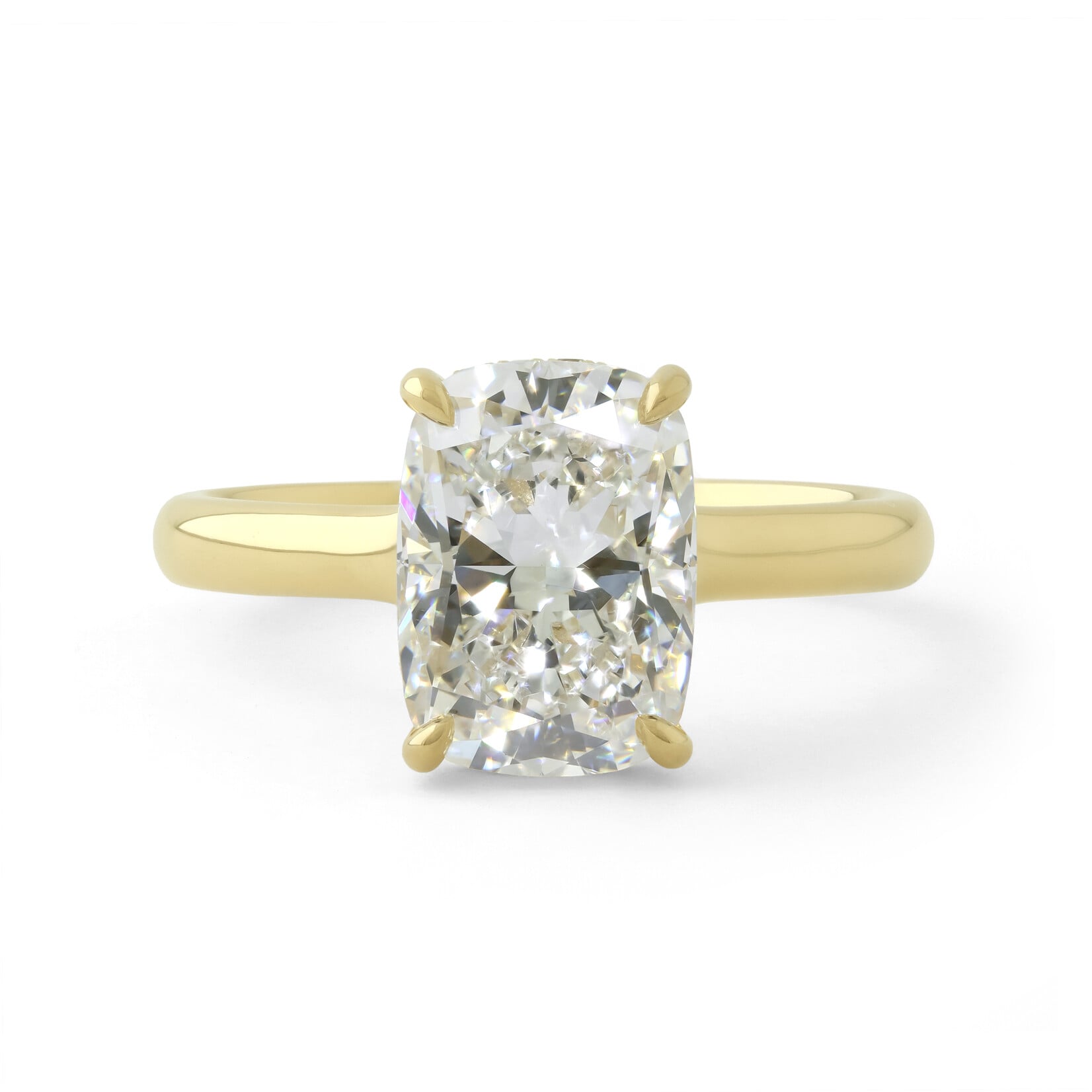 Baxter Moerman Gwen Ring – 3.09ct Elongated Cushion Lab-Grown Diamond