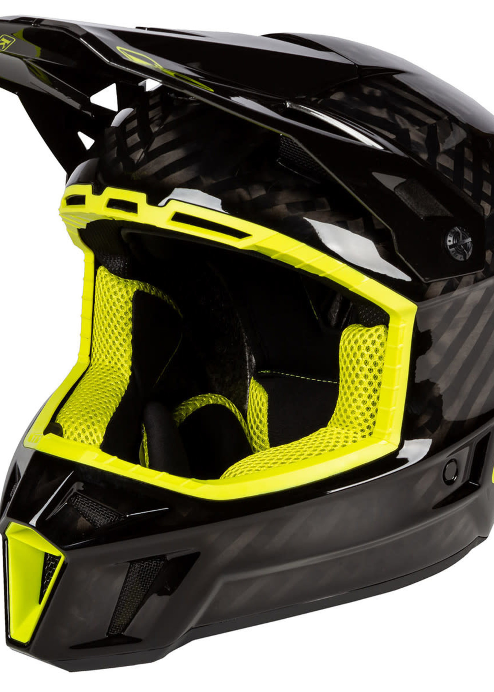 KLIM Klim F3 Carbon Helmet 2X HI-VIS