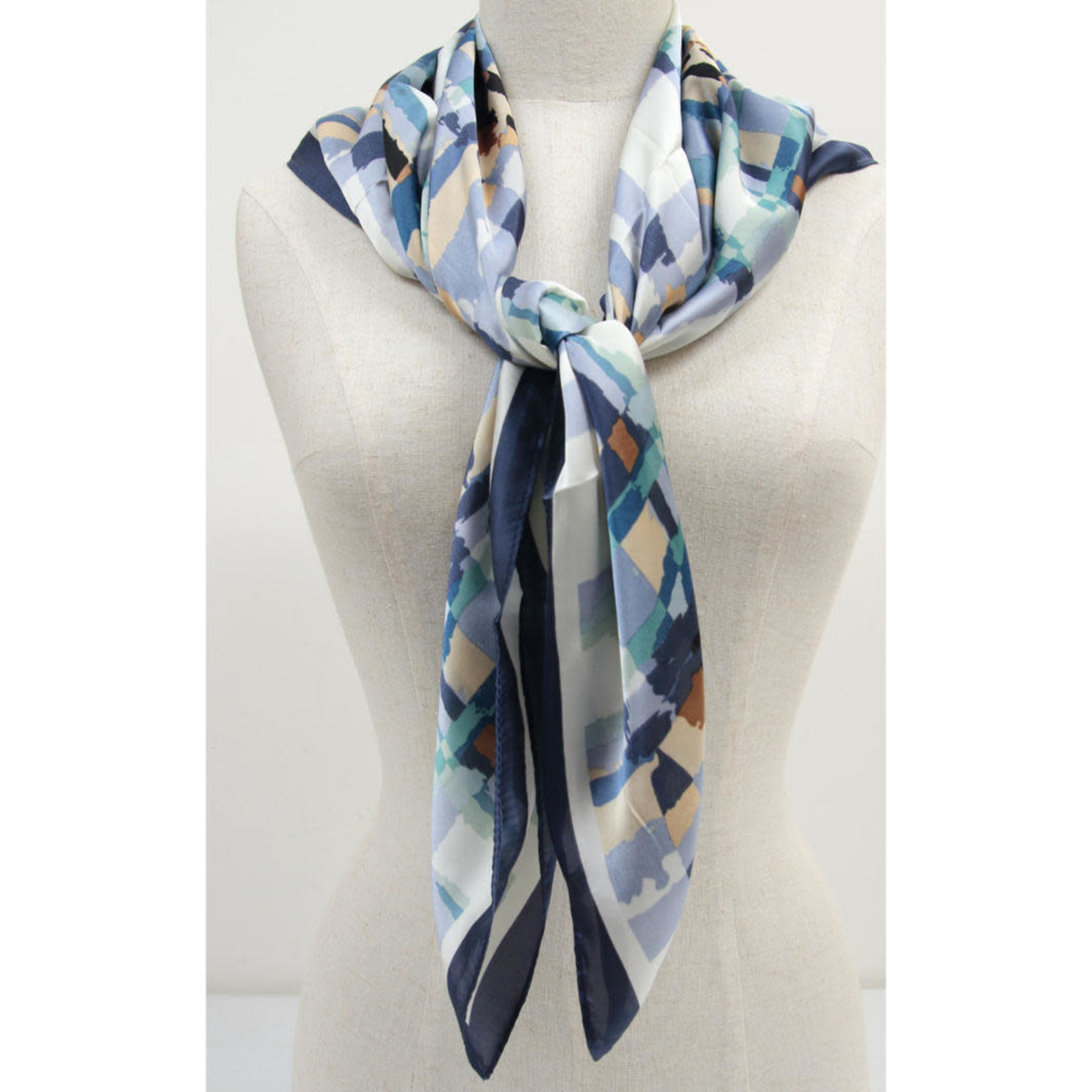 Sassy Duck Sassy Duck Paris Scarf - Navy/Blue