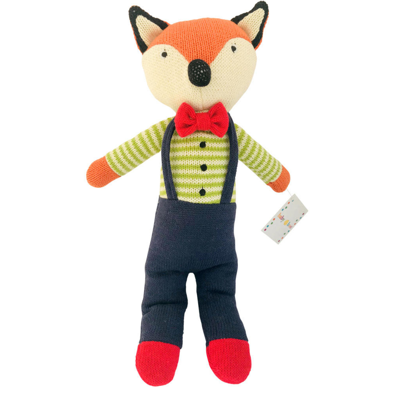 Baby Boo Knitted Fox Plush