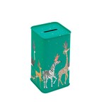 Sara Miller Animal Parade Money Box Tin