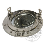 Porthole Mirror - Nickel Finish