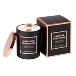 Calm Down Wood Wick Candle - Black Raspberry & Vanilla