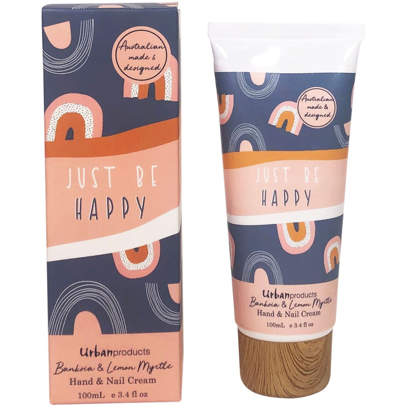 Just Be Happy Hand Cream - Banksia & Lemon Myrtle - 100ml