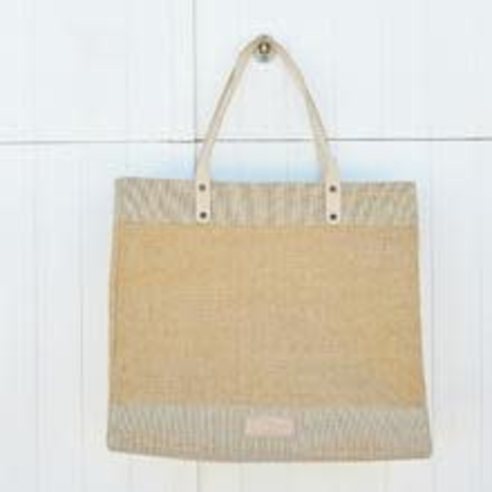 Chief Shopping Officer High St Shopper - Natural/Blush Handles & Matching Zip Pouch