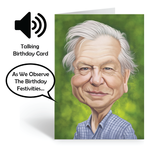 Loudmouth Talking Card - David Attenborough