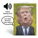 Loudmouth Talking Card - Donald Trump