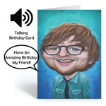 Loudmouth Talking Card - Ed Sheeran