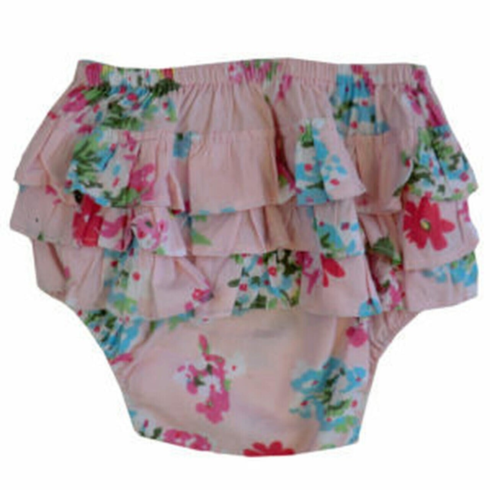 Linens Unlimited Ariana Pink Cotton Frilly Knickers 0-12 M