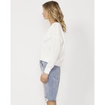 Sass Poppy Knit - White