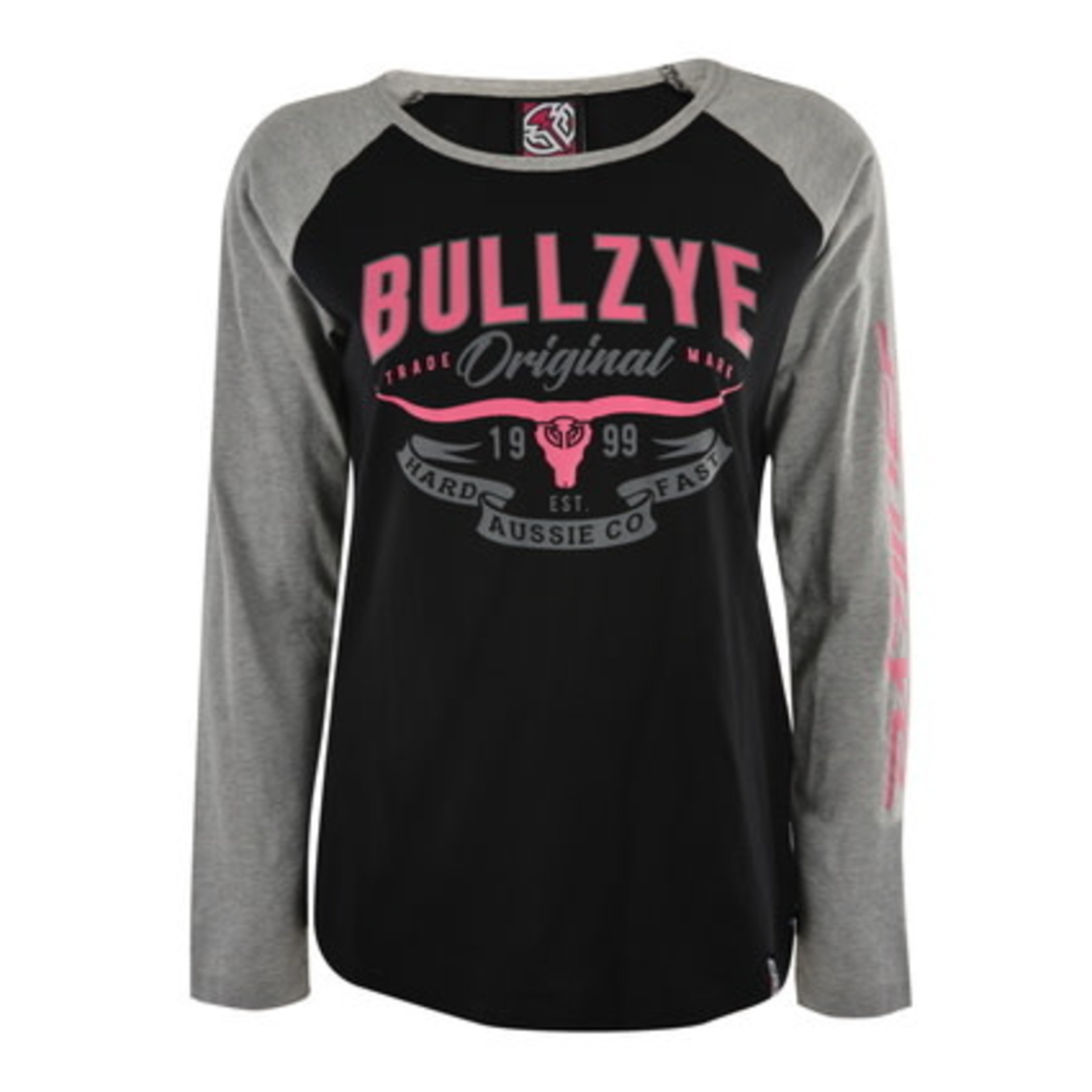 Bullzye Bullzye Hard Fast Raglan Tee