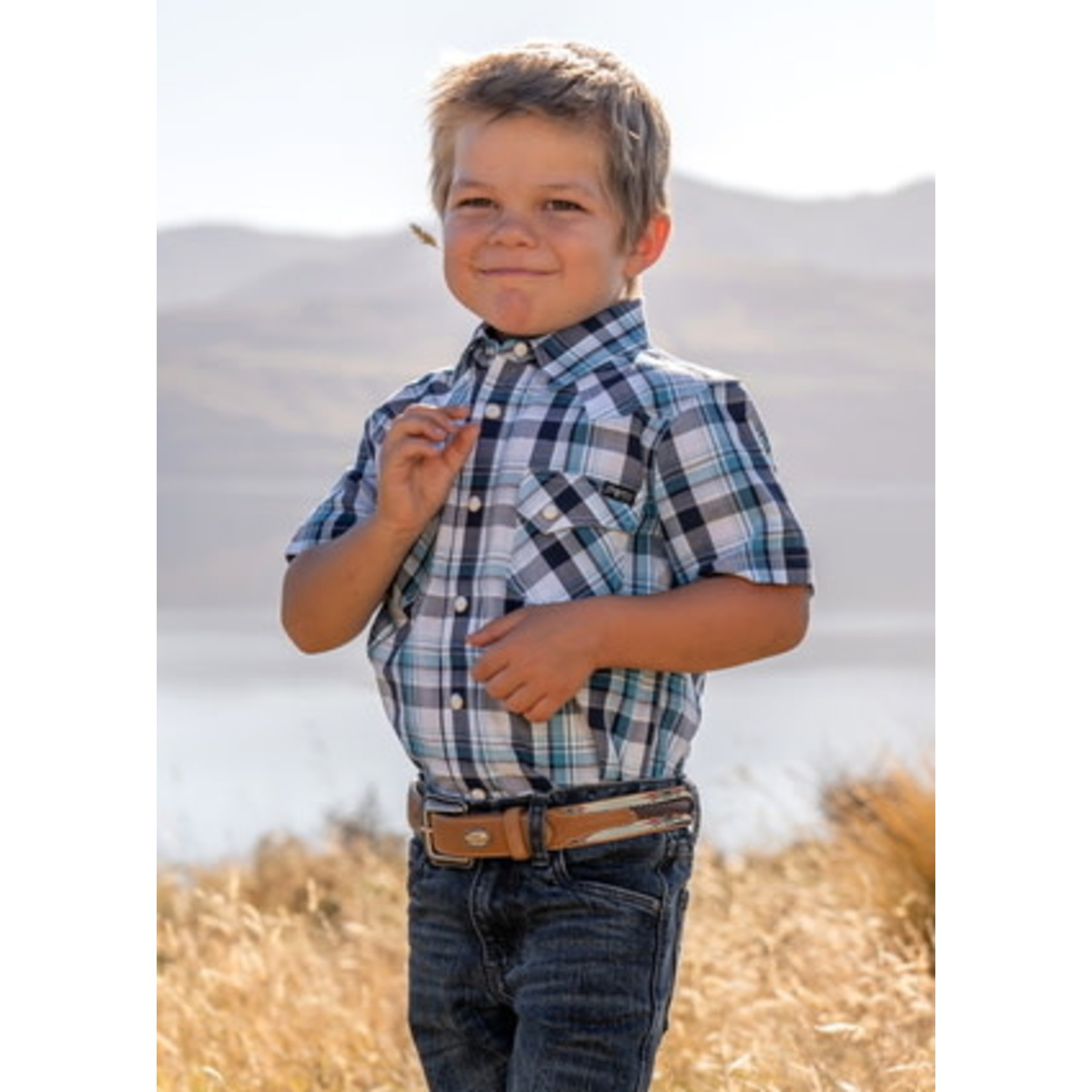 Pure Western Pure Western Boys Elliot SS Shirt