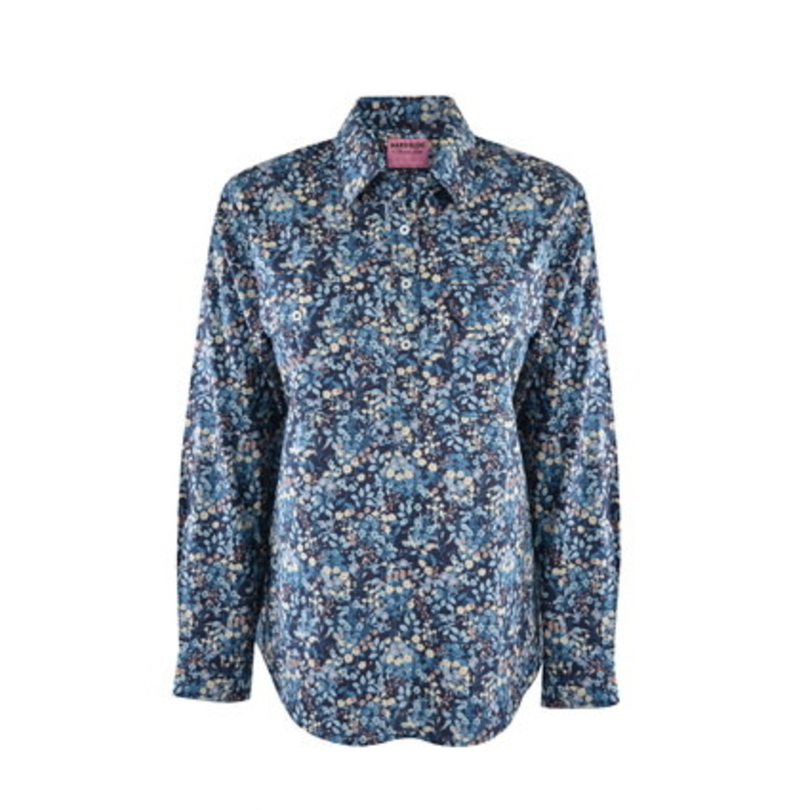 Hard Slog Hard Slog Printed Halfplacket LS Shirt