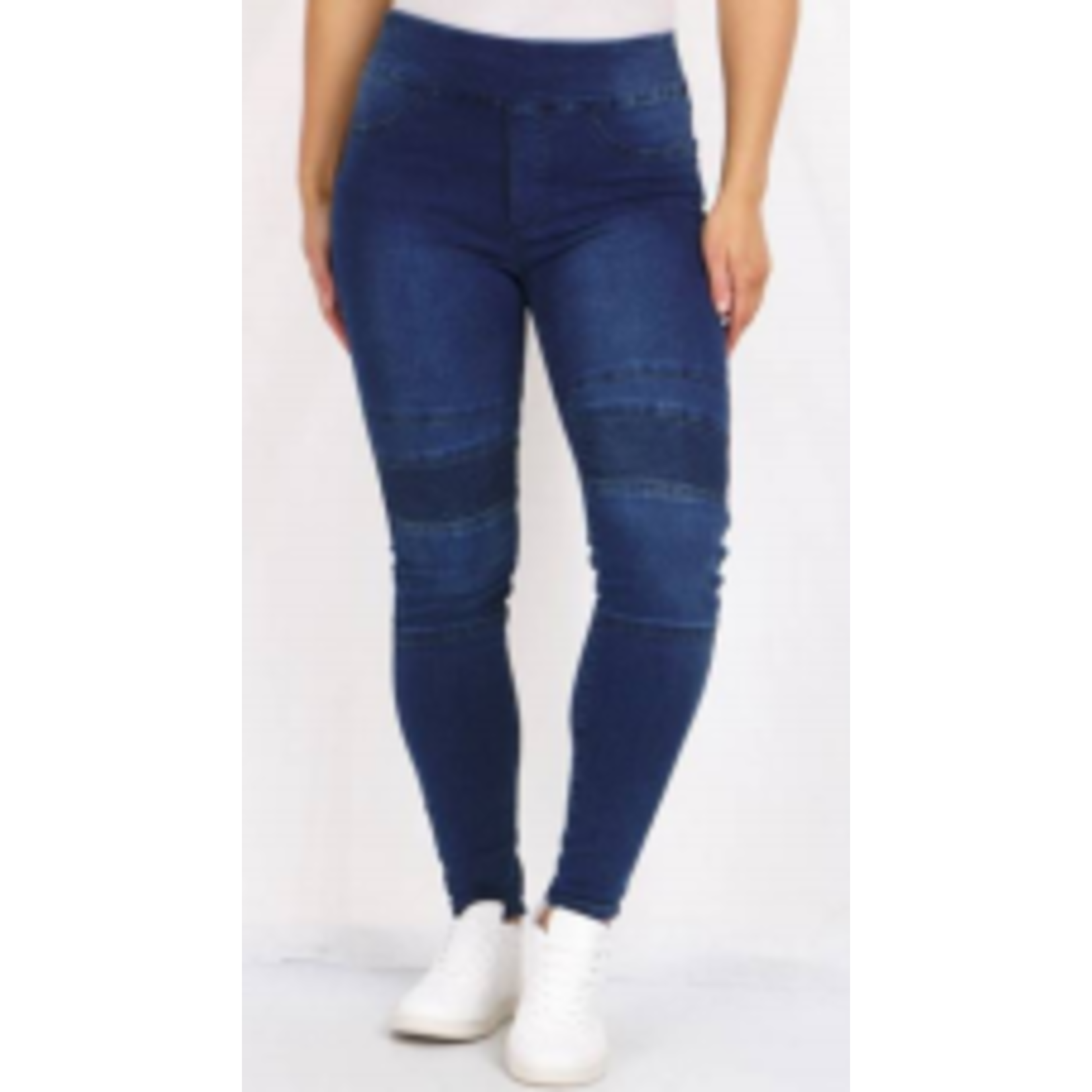 Caroline Morgan CKM Denim Rib Pant