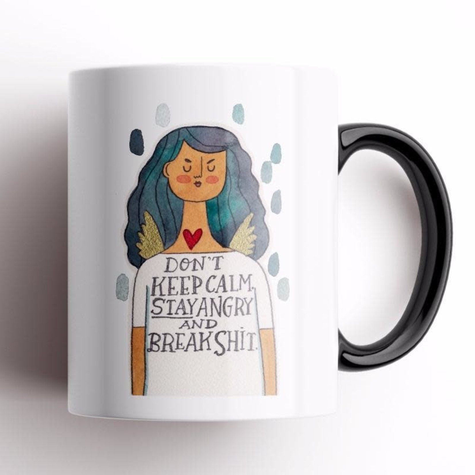 Don't Keep Calm Angel Mug