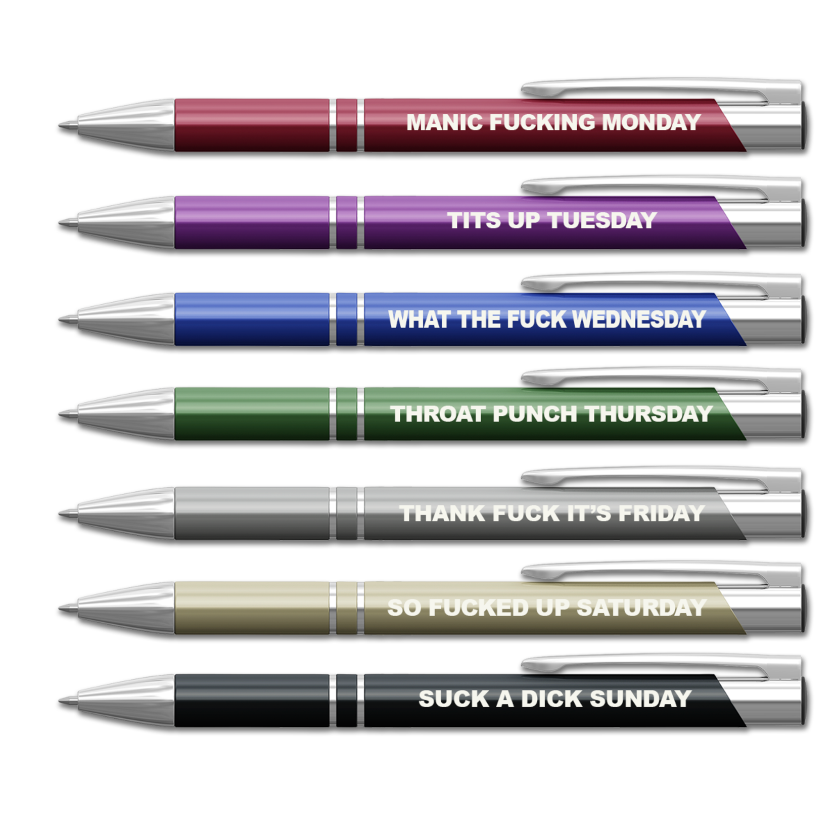 Sweary Pen Packs