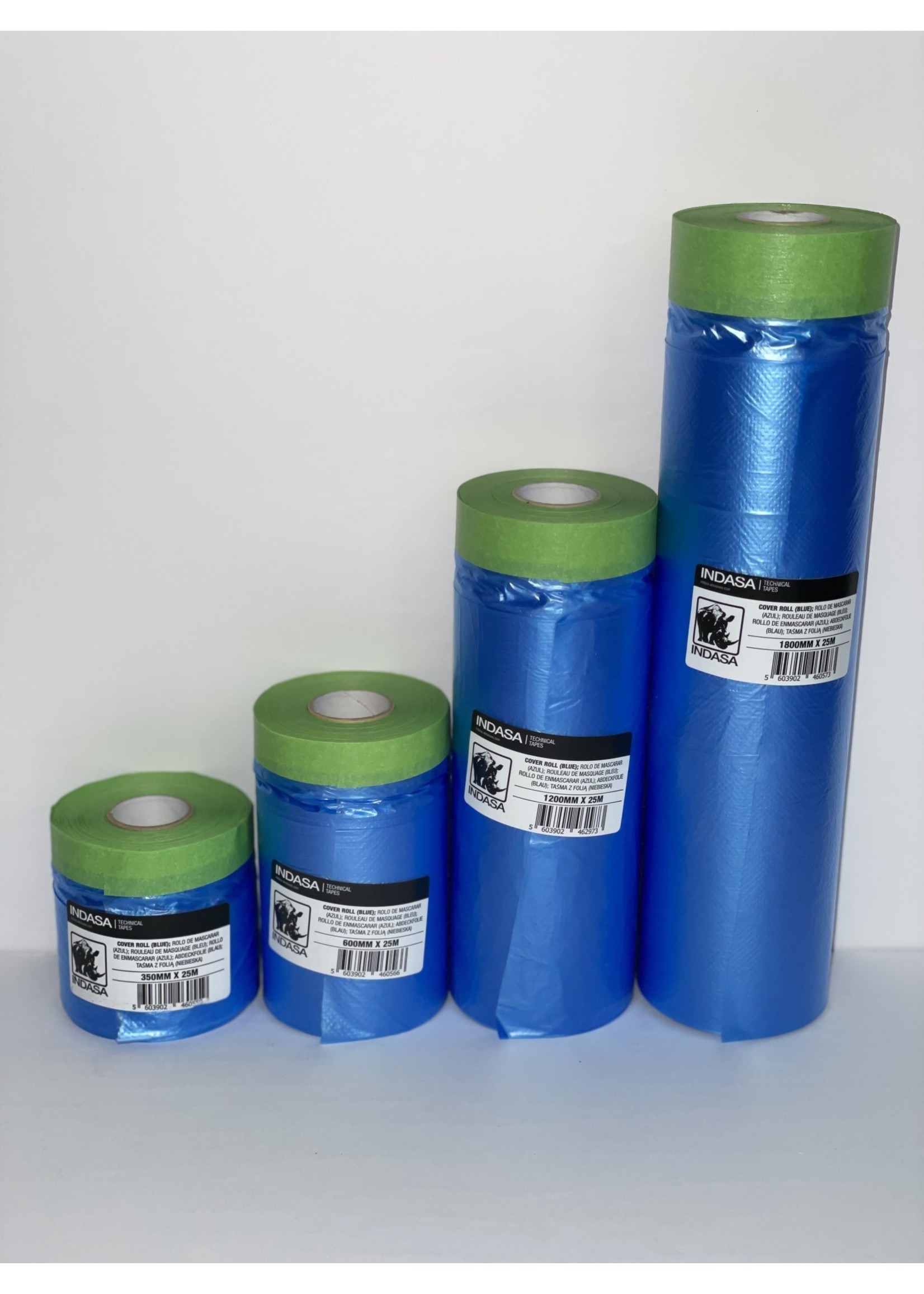 IND Pre-Taped Masking Rolls - 25m