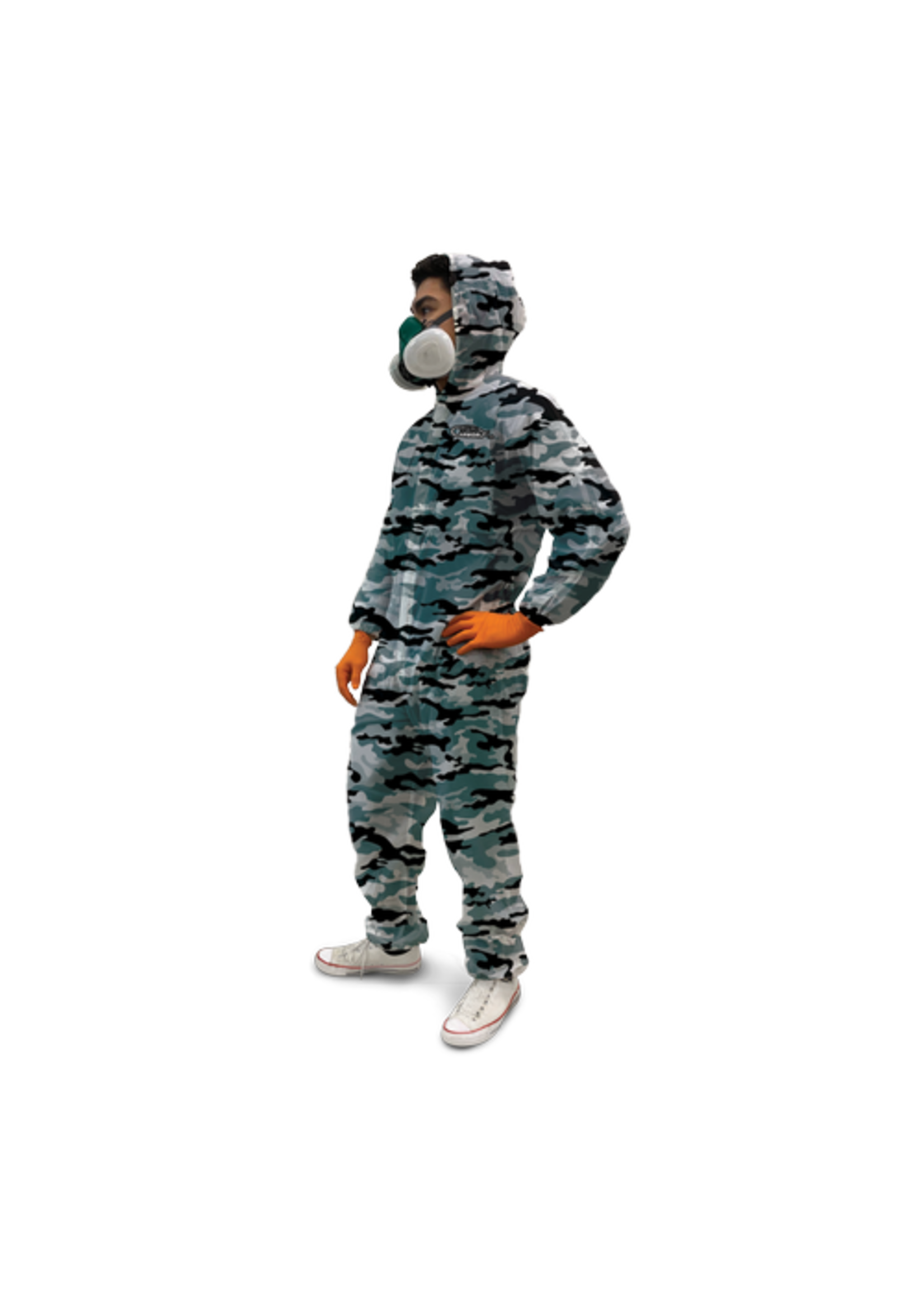 138.701 - Camouflage Teflon Fiber Paint Suit Small