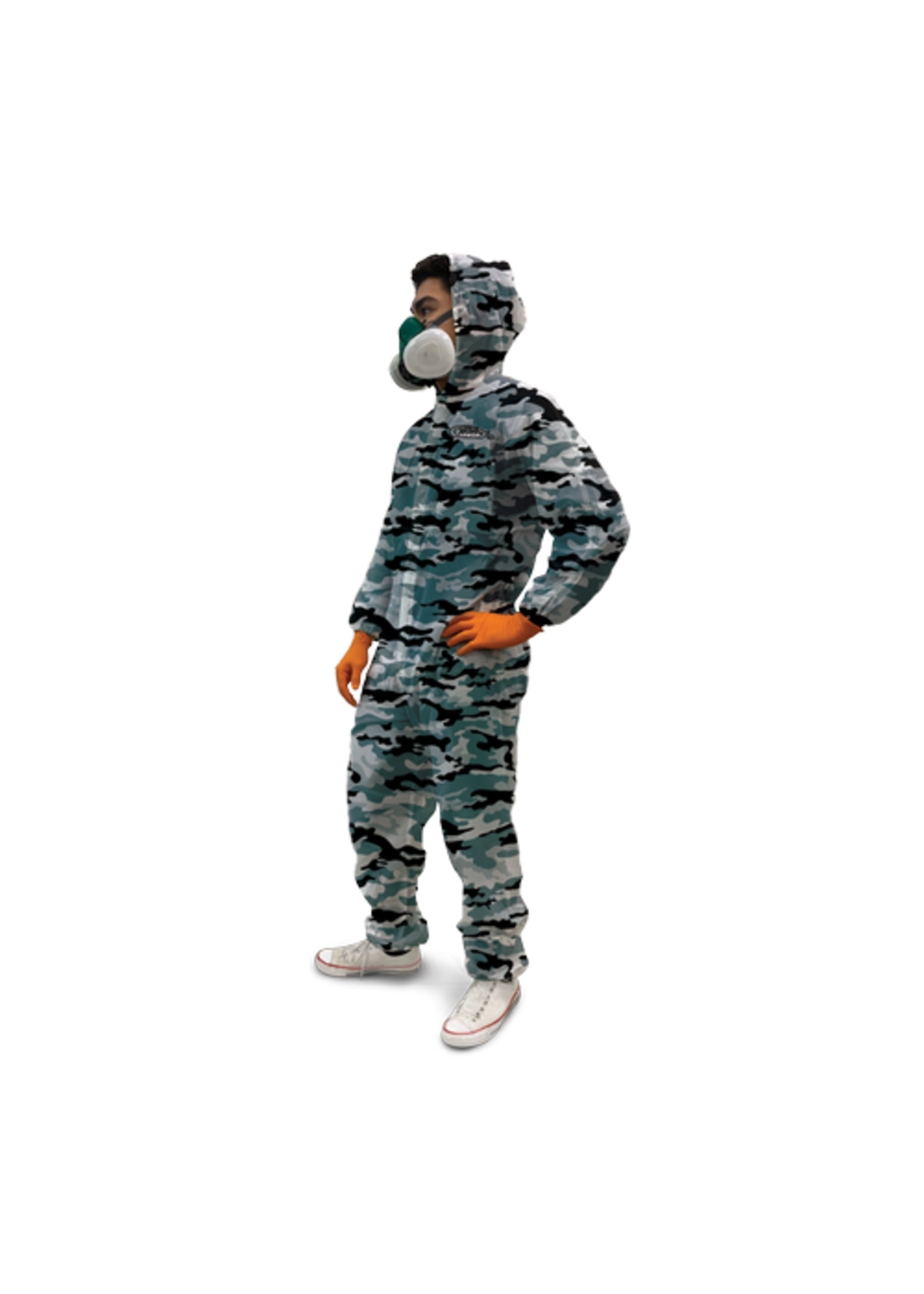 138.705 - Camouflage Teflon Fiber Paint suit, XX-Large