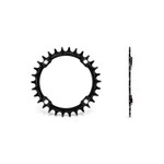 Garbaruk Garbaruk MTB Chainring, 104 BCD, Round, 32T, Black