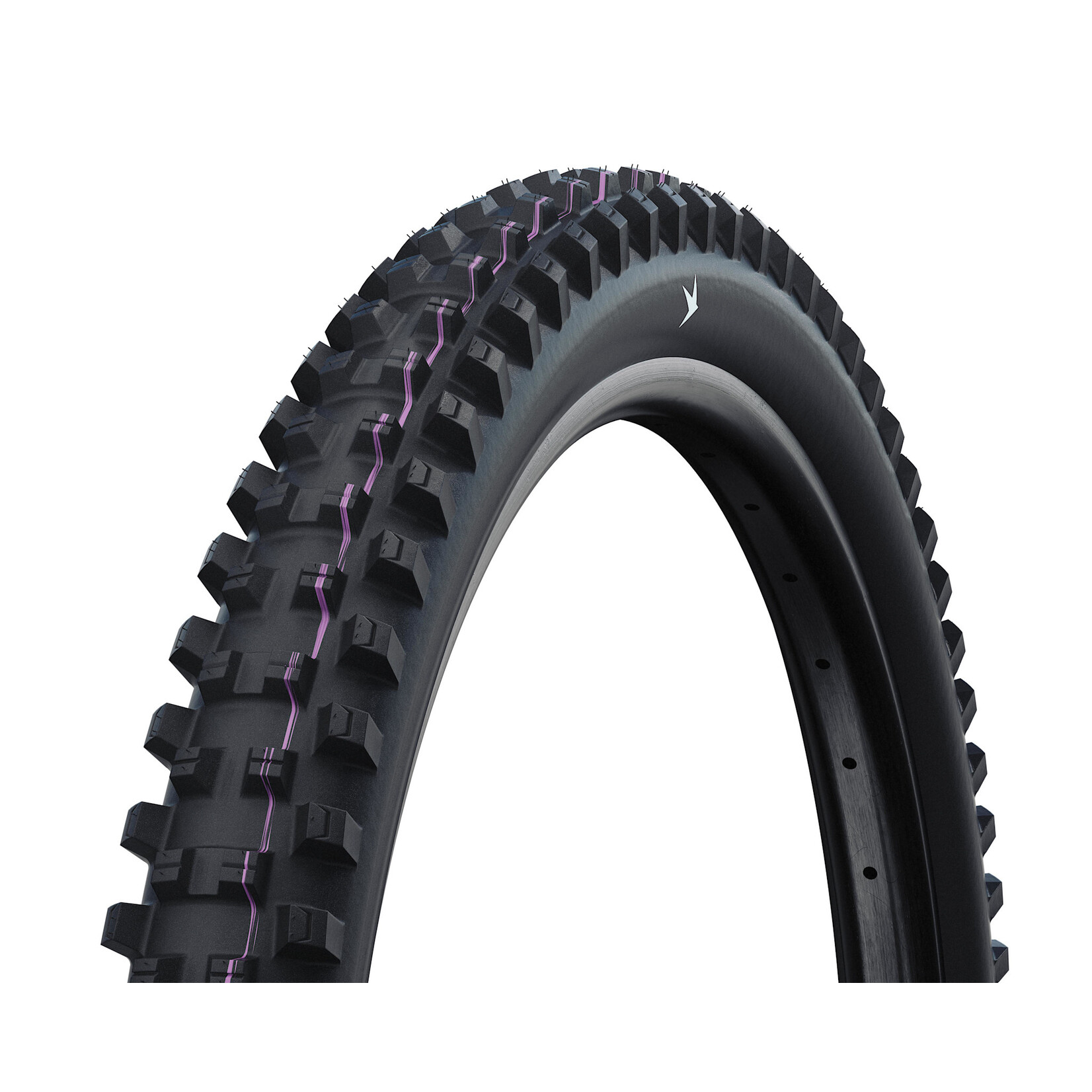 Schwalbe Shredda Front Gravity Pro Radial Tire, 29 x 2.50 (64-622), Black, Tubeless Ready, Addix Ultra Soft, Folding