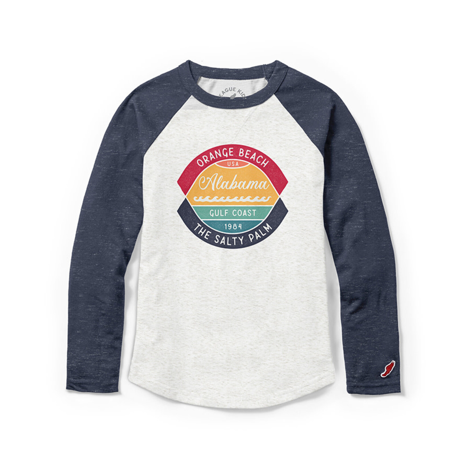 L2 Brands Youth Colorful Baseball Tee