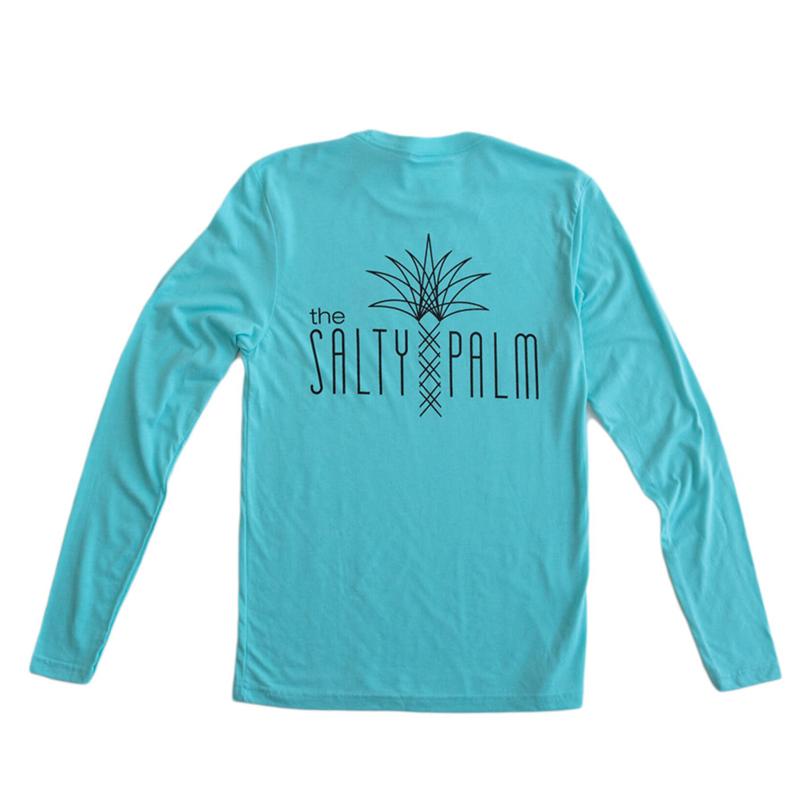 The Salty Palm Long Sleeve Logo Tee