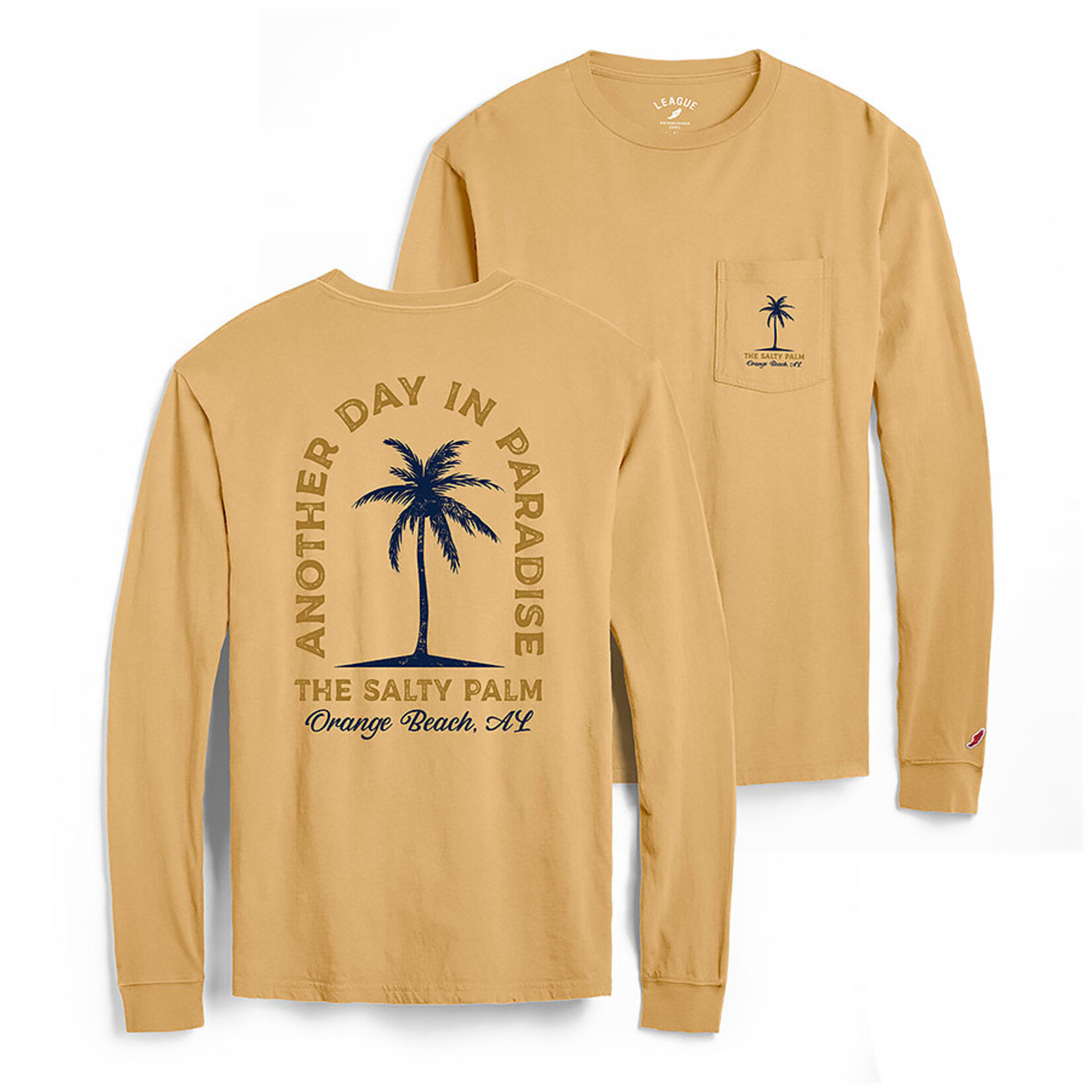 L2 Brands Day in Paradise Long Sleeve Pocket Tee